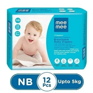 MEE MEE DIAPER NB 12