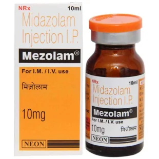 MEZOLAM 1MG 10ML INJ