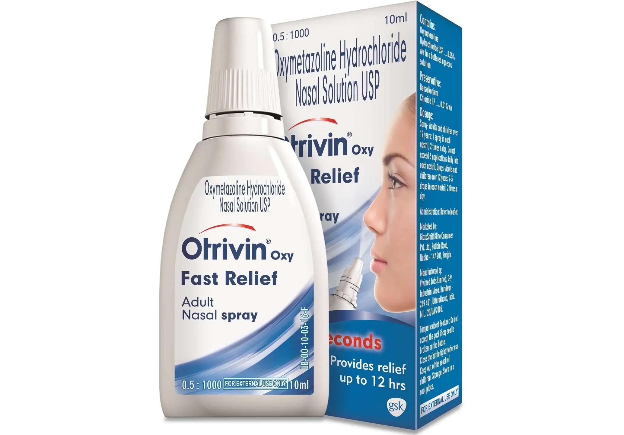 OTRIVIN FAST RELIEF SPRAY