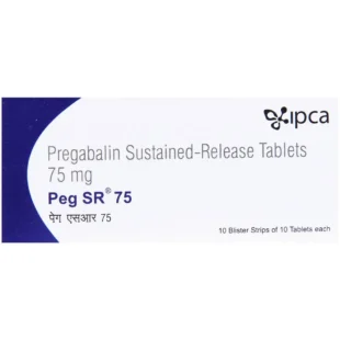 PEG SR 75MG TAB