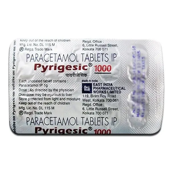 PYRIGESIC 1000 TAB