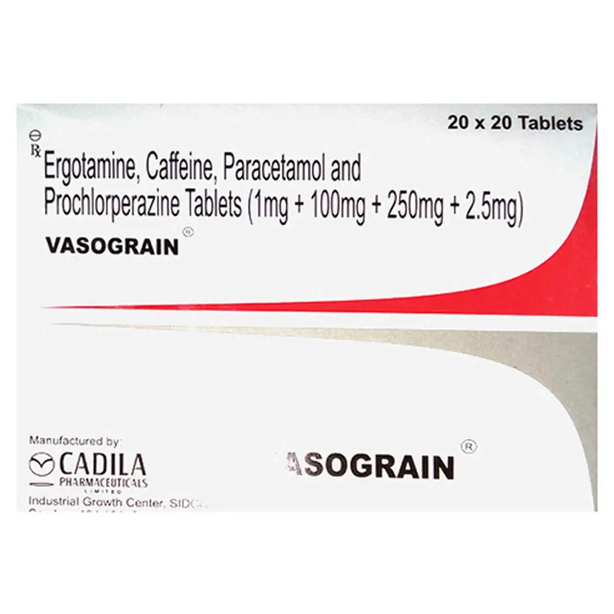 VASOGRAIN TAB 20'S